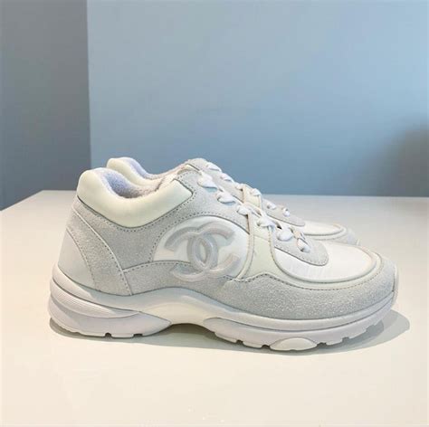 white chanel runner|chanel sneakers price euro.